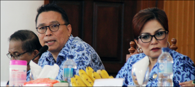Rakor Pemkot Tomohon Bahas Audit BPK