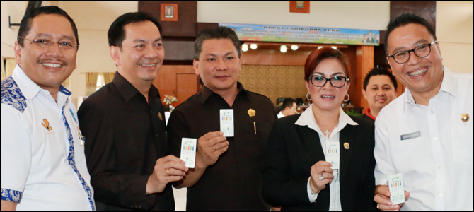 Eksekutif dan Legislatif Tomohon Jalani Tes Urine, Hasilnya?