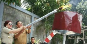 VONNIE PANAMBUNAN Buka Popda Tingkat Kabupaten