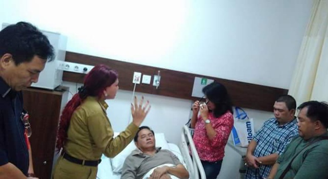 "Cepat sembuh ya Ketua DPRD Minut ..."