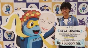 Austen Kambey, Putra Tonsea Juara Robotik Nasional