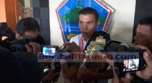 Heboh !!! Paul Lumihi Sambangi Kantor Pemkab Minut