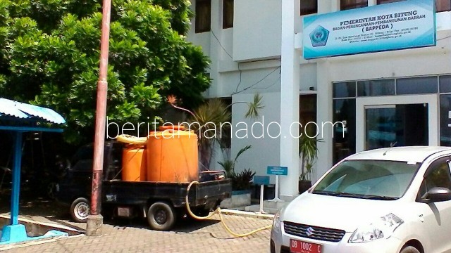 Bitung Krisis Air Bersih, Kantor SKPD Gunakan Jasa PDAM Swasta