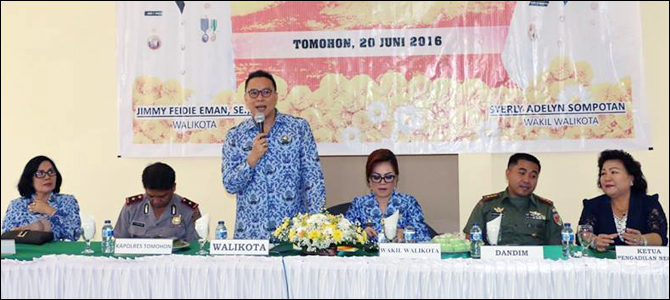 Di Tomohon, Baru Dua Kecamatan Miliki SOP