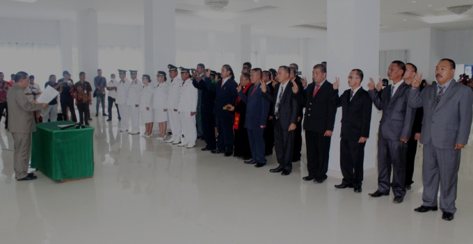 pelantikan pejabat struktural
