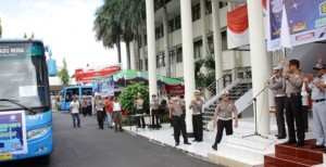 Polda Sulut Gelar Mudik Gratis Aman 1437 Hijriyah