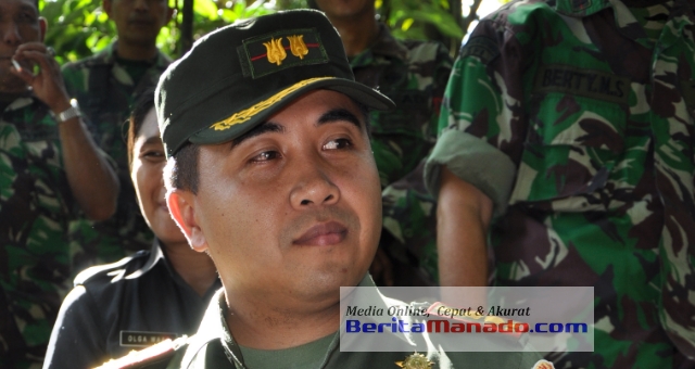 Ikut Kerja Bakti Di Aer Konde, Dandim 1302/Minahasa Dukung Penuh Upaya Pelestarian Lingkungan