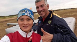Wuih !!! Latihan Terjun di Australia, Chintia Bawa Abon Rica Roa