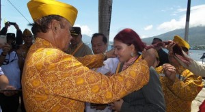 Hari Veteran Nasional, VONNIE PANAMBUNAN Dianugerahi Bintang Kehormatan LVRI