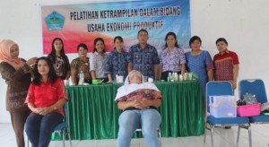 BPMPD Minut Gelar Pelatihan Ekonomi Kreatif
