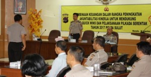 Polda Sulut Laksanakan Kegiatan Pembinaan Fungsi Keuangan