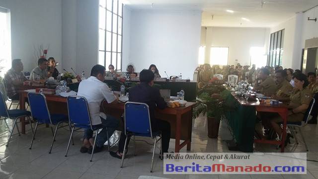 Pembahasan OPD antara Legislatif dan Eksekutif Minsel