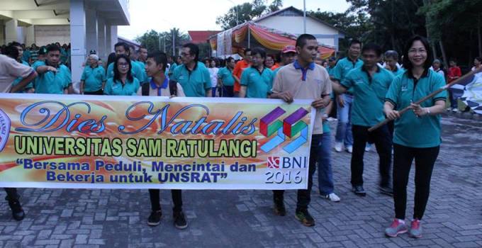 BERITA FOTO: Pembukaan Dies Natalis Unsrat ke 55