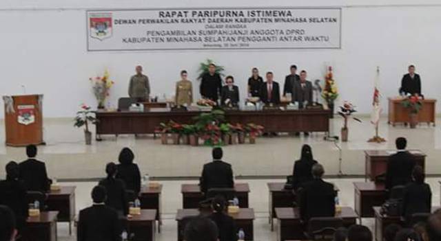 Rapat Paripurna Minsel