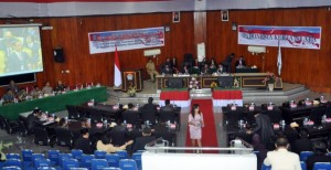 DPRD Bitung Gelar Paripurna Istimewa Mendengarkan Pidato Presiden RI