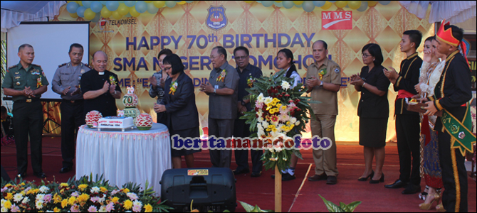 Extraordinary and Competitive, SMA Negeri I Tomohon Peringati HUT ke-70