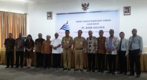 Jeffry Dendeng Terpilih Dirut Bank SulutGo 2016-2020