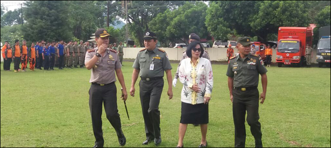 Polres Tomohon Bentuk Satgas Karhutla