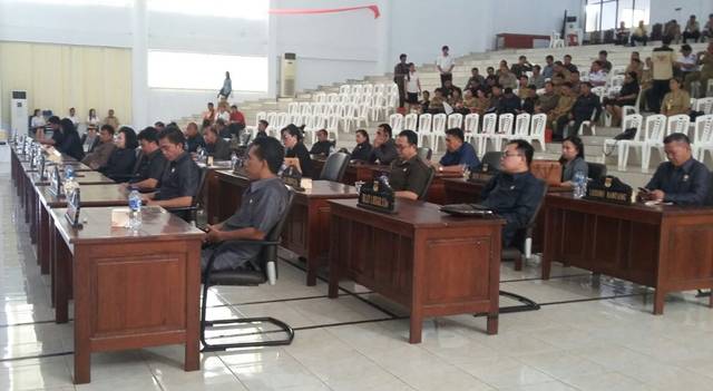 DPRD Minsel Paripurnakan Ranperda Pembentukan Perangkat Daerah 12 Paripurna Ranperda Pembentukan Perangkat Daerah