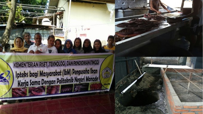 Kemenristekdikti dan Politeknik Manado Lakukan Pengabdian Masyarakat di Bitung