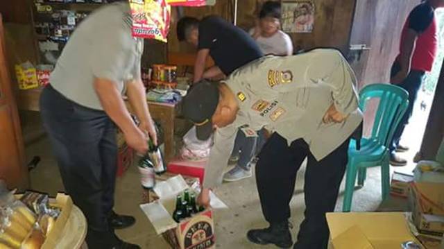 Razia Miras Polres Minsel