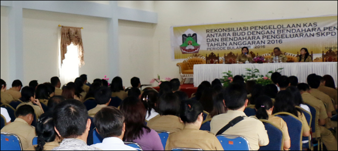 DPPKBMD Pemkot Tomohon Gelar Rekonsiliasi Pengelolaan Keuangan