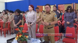 Utamakan Tuhan, Jajaran Pemkab Minut Siap Beraktifitas