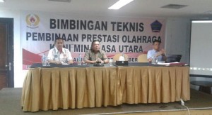 JOPPI LENGKONG Apresiasi Kinerja KONI Minut