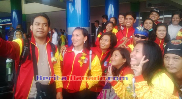 Ekpresi foto selfie OMK Keuskupan Agung Palembang