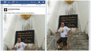 Berkujung ke Objek Wisata Bitung, Dosen Ini Pasang Status Prihatin