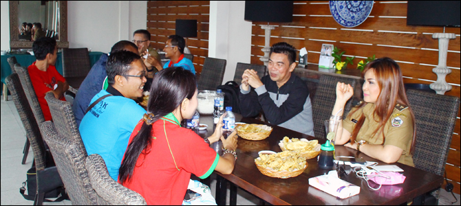 Wakil Walikota Tomohon Sambut OMK Keuskupan Sanggau