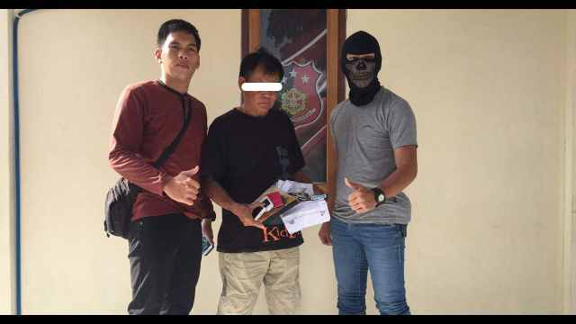 Penangkapan Pengecer Togel di Desa Poigar