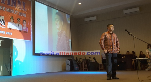 Asisten I Ronny Siwi, begitu cool.