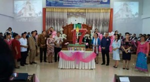 Jemaat GMIM Musafir Paniki Baru Rayakan HUT ke-17