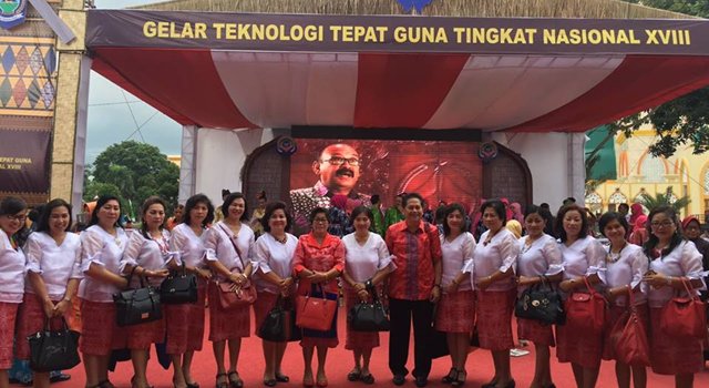 TP PKK Minahasa Ikuti Gelar Teknologi Tepat Guna Nasional 9 Tim Penggerak PKK Kabupaten Minahasa