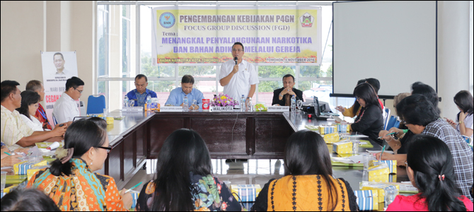 Di Tomohon, Cegah Penyalahgunaan Narkotika Gencar Dilaksanakan