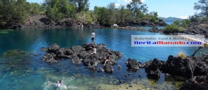 Batu Angus, Pantai Eksotis dan Unik di Kota Bitung