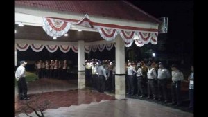 Ratusan Personil Polres Minsel Siaga 1