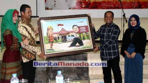 Polres Gelar Malam Pisah Sambut Buat Wakapolres Minsel