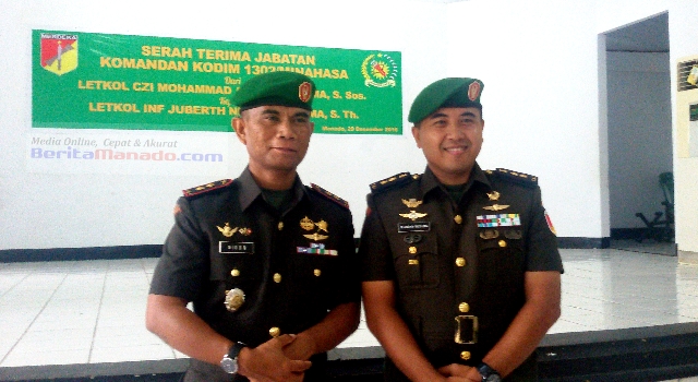 Putra Daerah Sangihe Jadi Komandan Kodim 1302/Minahasa Setelah Merantau 16 Tahun