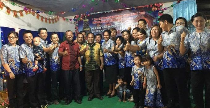 Hidup di Tanah Papua, Kawanua Toulian Oki di Serui Rayakan Natal 9 Serui