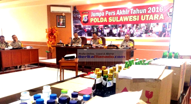 Sukses Tekan Angka Kriminalitas, Polda Sulut Siap Jadi Lebih Baik di 2017