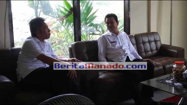 Wabup Franky Donny Wongkar, SH Saat Bertemu Kadis Dikpora Minsel, DR. Fietber Raco