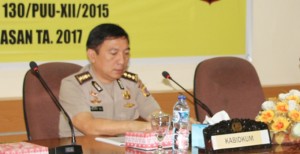 Bidkum Polda Sulut Sosialisasikan Peraturan Kapolri Nomor 2 Tahun 2016