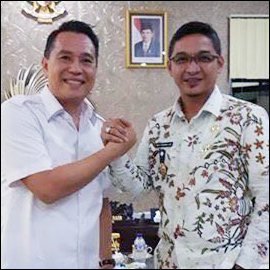 Eman dan Pasha Ungu Bahas Pengembangan Pariwisata