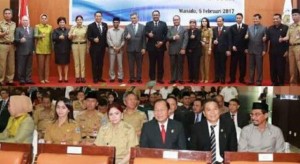 VONNIE PANAMBUNAN Sambut Kedatangan Kepala Perwakilan BPK RI