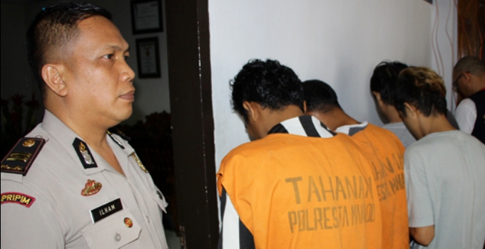 Resmob Polresta Manado Bekuk Sindikat Pencurian di Rumah Dokter