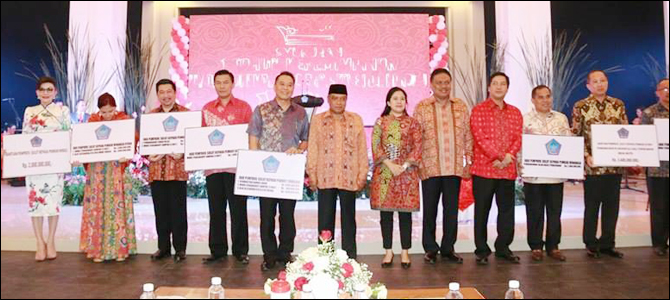 Hadiri Satu Tahun Kepemimpinan Olly - Steven, Jimmy Eman Terima 3,2 Miliar