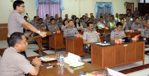 Kakorlantas Polri Ajak Polantas di Sulawesi Utara Berikan Pelayanan Terbaik Kepada Masyarakat