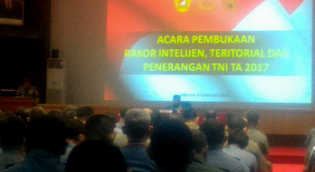 TNI Gelar Rapat Koordinasi Tahun Anggaran 2017, Ini Informasinya
